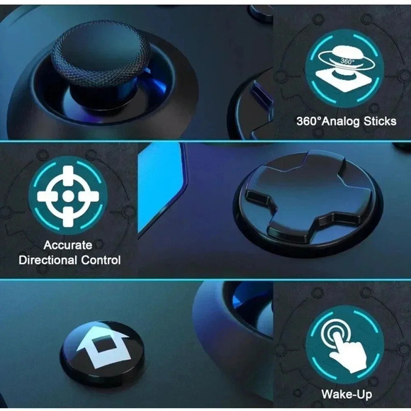 Switch Wireless‎ Pro Controller For Switch Switch Lite Switch OLED Wake-up Turbo - Picture 11 of 12